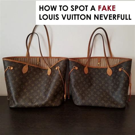 louis vuitton neverfull real vs fake|louis vuitton neverfull knockoff.